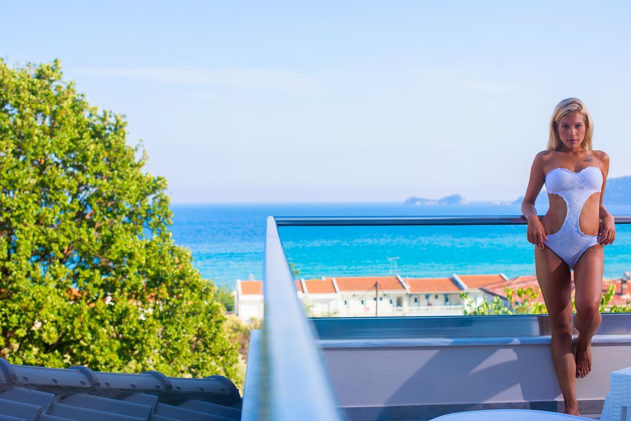 Semiramis Luxury Suites Chrisi Ammoudia Exteriör bild