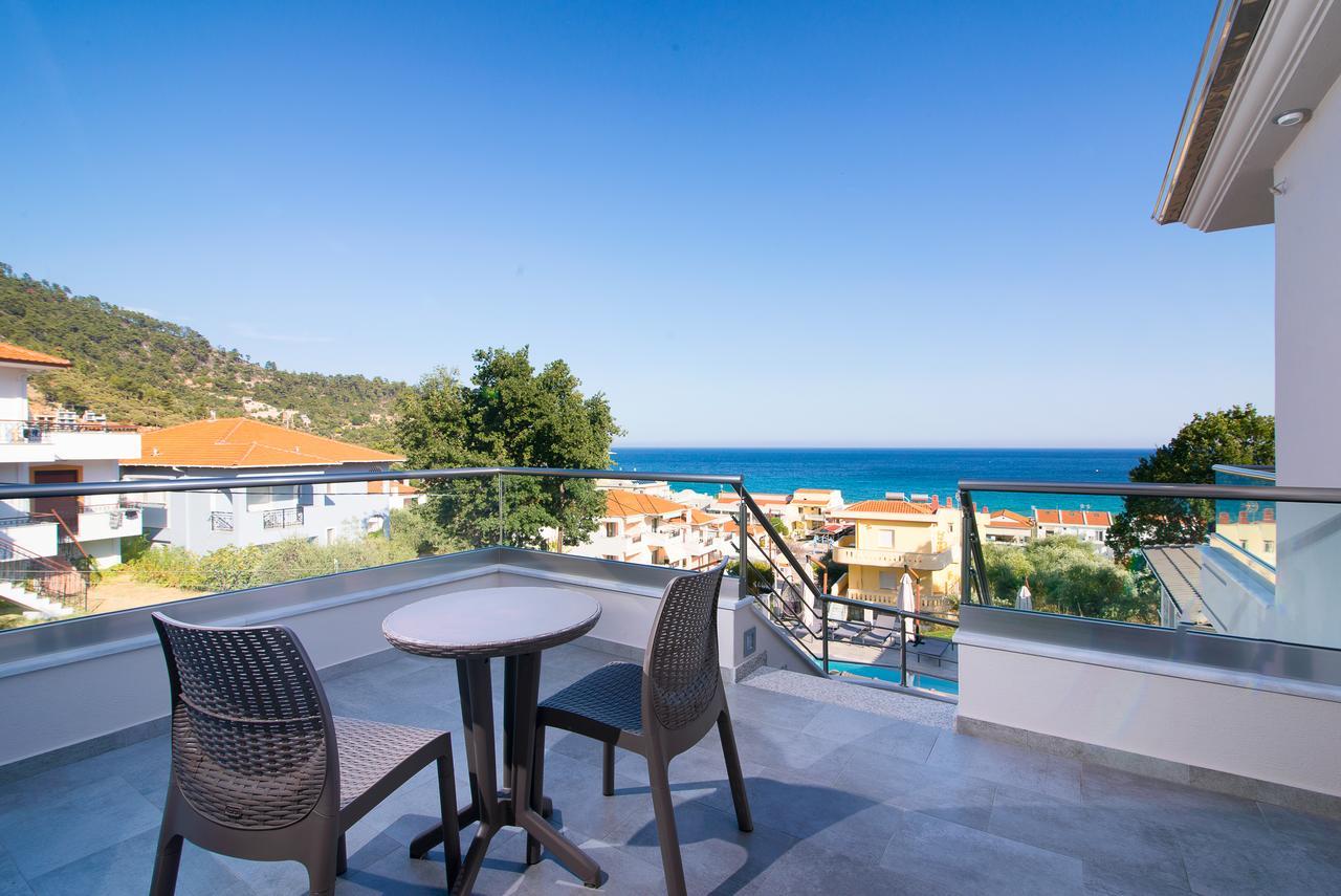 Semiramis Luxury Suites Chrisi Ammoudia Exteriör bild