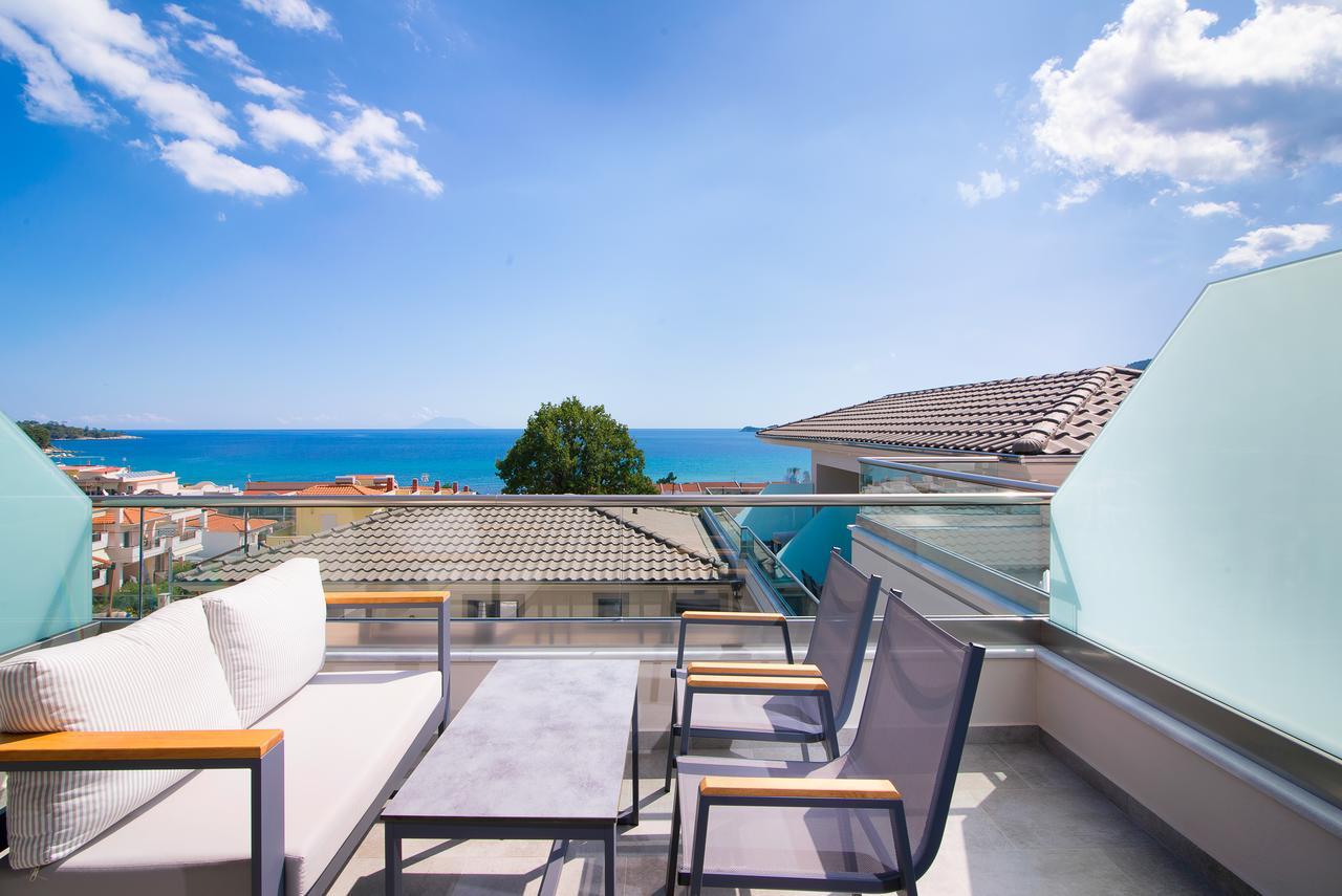 Semiramis Luxury Suites Chrisi Ammoudia Exteriör bild