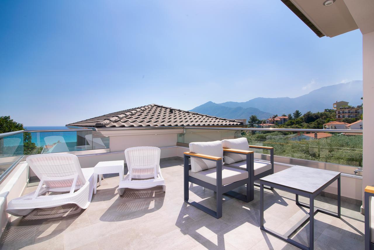 Semiramis Luxury Suites Chrisi Ammoudia Exteriör bild