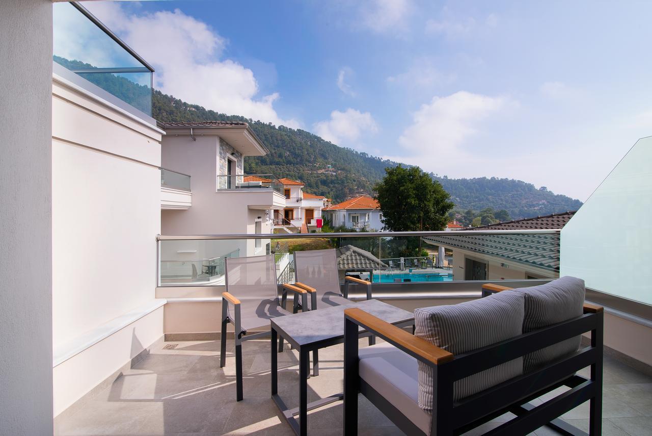 Semiramis Luxury Suites Chrisi Ammoudia Exteriör bild