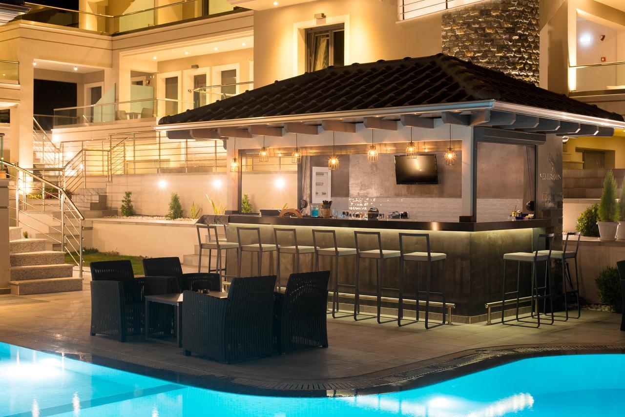 Semiramis Luxury Suites Chrisi Ammoudia Exteriör bild